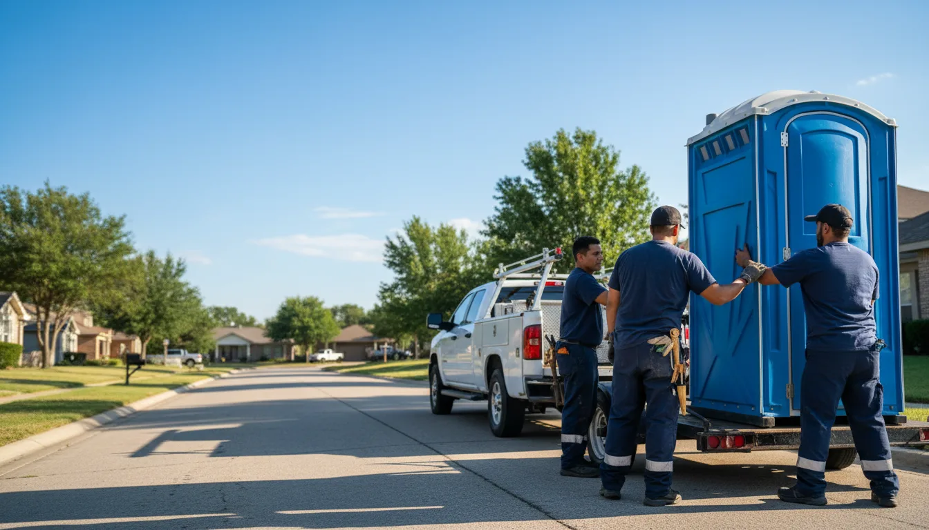 Portable Toilet Rental in Pittsford, MI near me